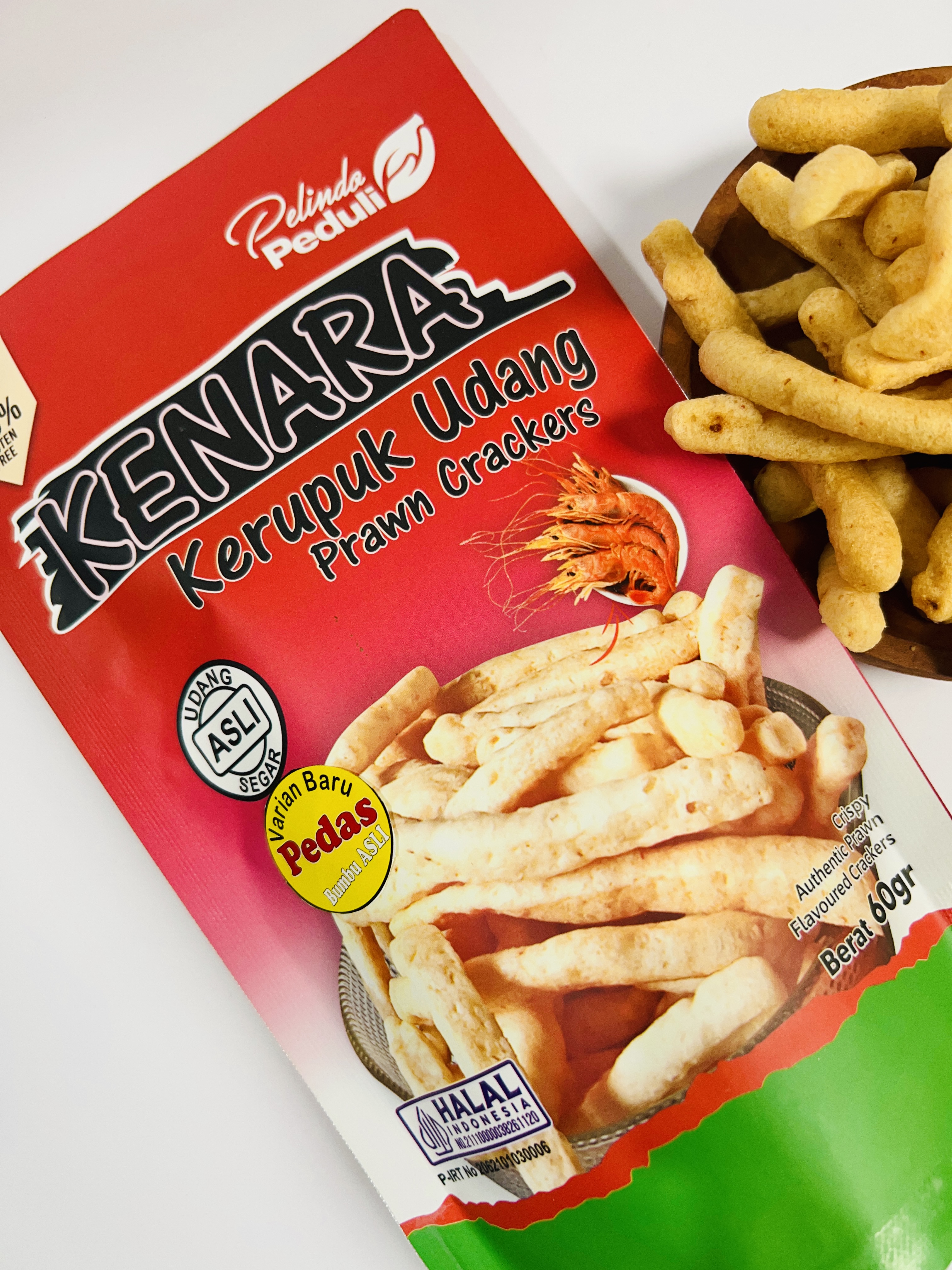 Kenara Family Snack Premium Prawn Crackers Karimun