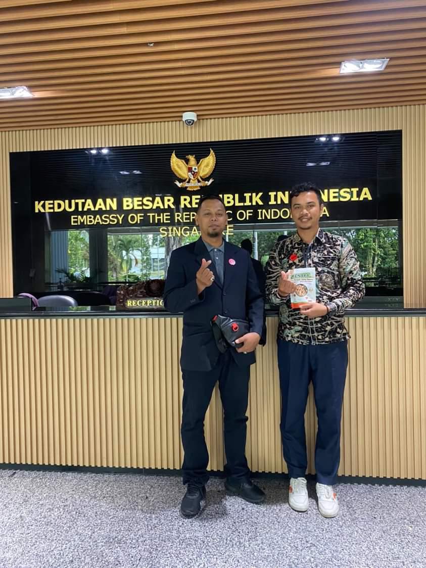 Kenara presenting its product at the Embassy of Indonesia in Singapore