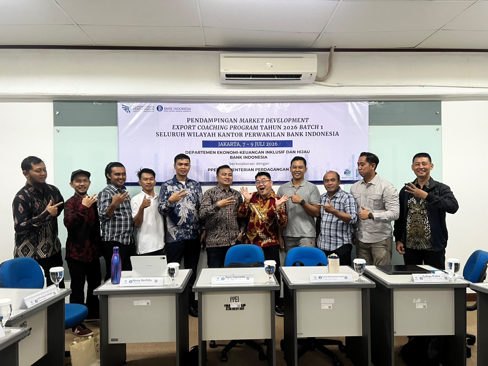 Kenara participating in a national market development workshop in Jakarta